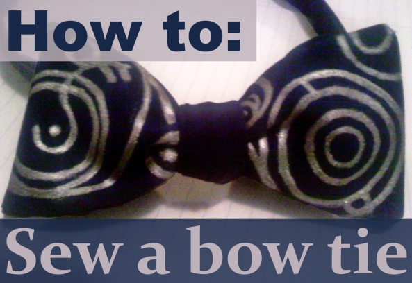 how to sew a bow tie